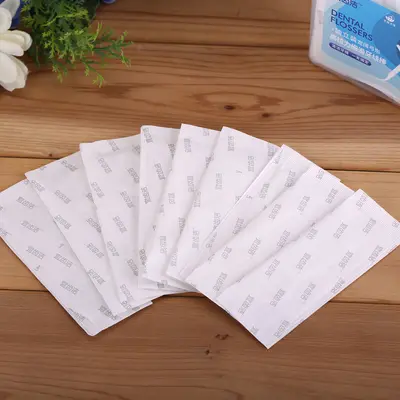 Yijijie diş ipi çubukları, tek kullanımlık, 150 adet paket