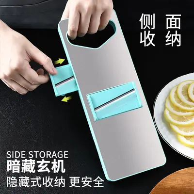 Home type potato grater stainless steel multifunctional vegetable chopper kitchen vegetable cutter carrot grater - 5