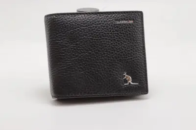 Gerçek Deri Retro Sade RFID Korumalı Erkek Cüzdanı Çok Fonksiyonlu Bozuk Para Bölmeli - 8