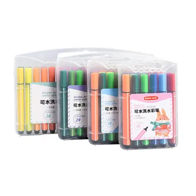 Noya washable watercolor pencils, triangle shaft, non-toxic - 6