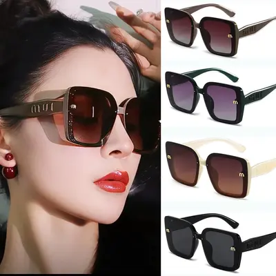 Damen-Sonnenbrille polarisiert UV400-Schutz Blaulichtfilter Fahrbrille