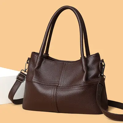 Women's Crossbody Bag, Large Capacity Canvas Shoulder Bag - 4