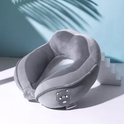 Capybara U-shaped neck pillow - 11