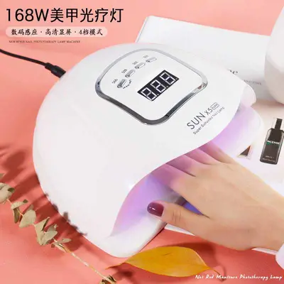 Nagel-Art-Backlampe schnell trocknende Phototherapie-Lampe Nagellack-Kleber-Trockner Nagelstudio-spezial schwarzloses Hand-Nagel-Lampen-Großhandel