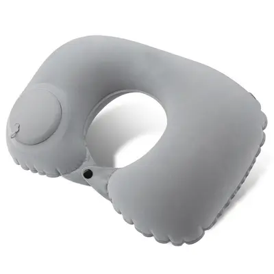 Inflatable neck pillow, U-shaped, for travel - 7