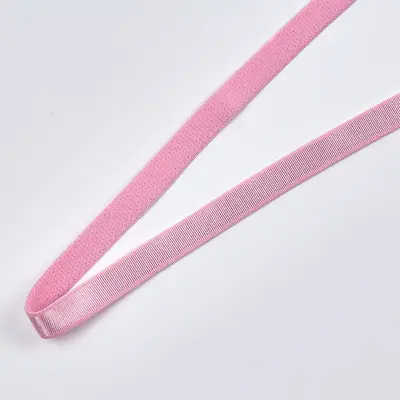 0,6 cm elastisches Polyester-Satinband, rutschfestes BH-Träger-Gummiband - 13