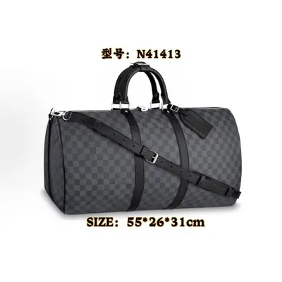 Keepall 55 travel bag, large capacity duffel bag - 10