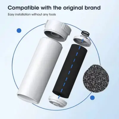 GE XWFE Refrigerator Water Filter, Chip-Free