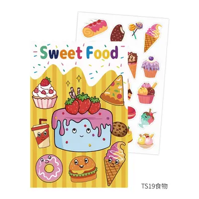 Children's Coloring and Sticker Book Set for Toddlers - 12