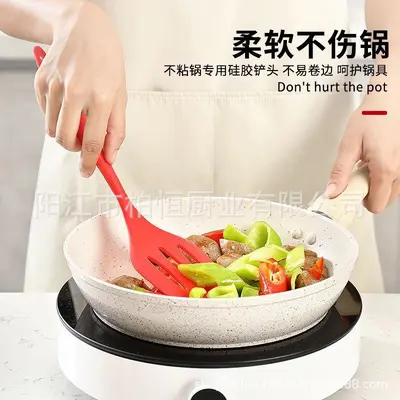 11-piece silicone kitchen utensil set non-stick cooking spatula cooking scraper oil brush kitchen cooking spatula in stock - 4