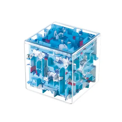 3D Maze Rolling Ball Puzzle Cube, Children's Educational Toy - 6