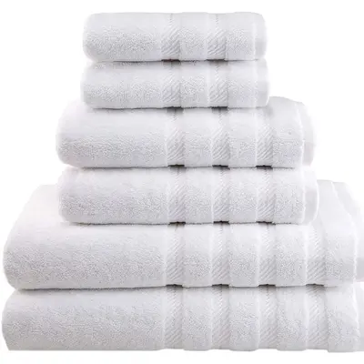 Bath towel set, pure cotton, soft - 8