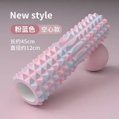 Crescent Foam Roller Yoga Column, Dual-Zone Massage Roller - 11