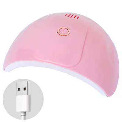 54W Mini LED UV Nail Lamp Therapy Timer - 8