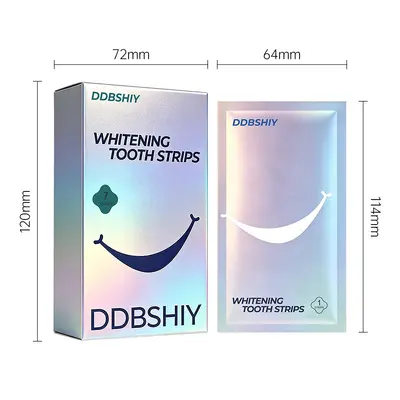 Teeth Whitening Strips, Removes Yellowing and Stains - 6
