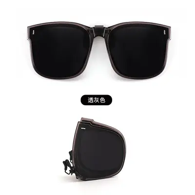 Foldable Polarized Clip-On Sunglasses, UV400 Protection - 8