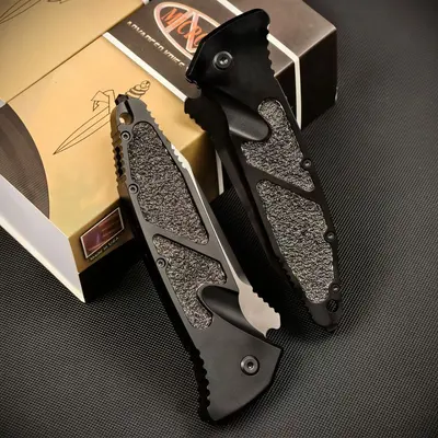Microtech havacılık alüminyumlu katlanır EDC cep bıçağı