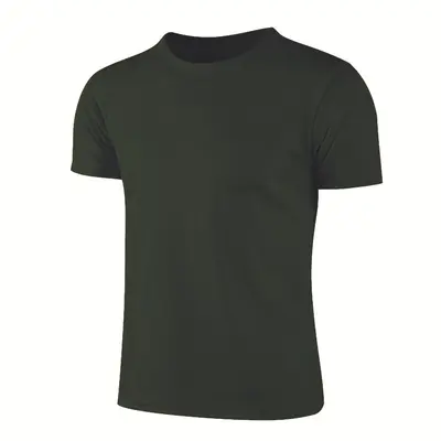 Kısa Kollu Hızlı Kuruyan Spor T-Shirt, Yuvarlak Yaka