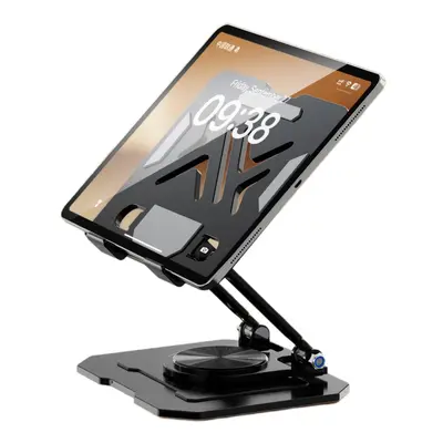 Metal Masaüstü Canlı Yayın Standı, 360° Döner, Katlanabilir - 5