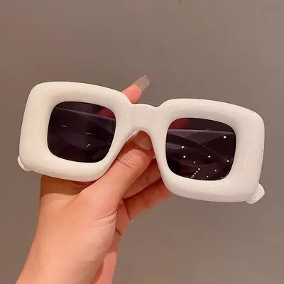 Kinder-Sonnenbrille mit eckigem Rahmen, verspieltes Design - 9
