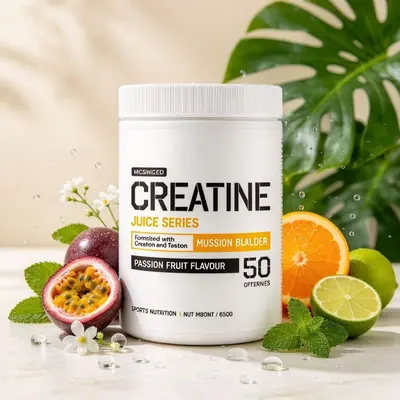 Mikronisiertes Kreatinpulver 250 g, Passionsfrucht-Geschmack - 3