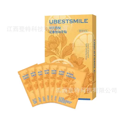 Fruit-Flavored Teeth Whitening Strips, Multiple Flavors, Fresh Breath - 8