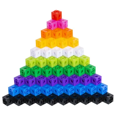 Square Building Block Set for Kids, Educational Puzzle Toy - 6