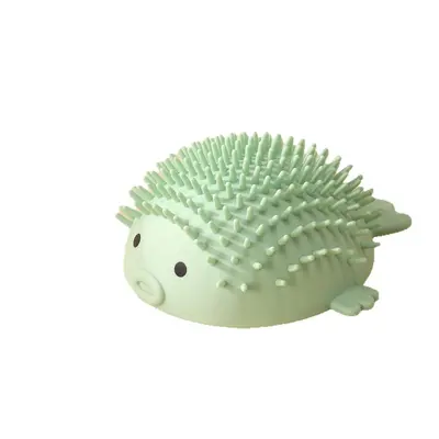 Dolphin-Shaped Cat Scratching and Rubbing Massage Brush with Comb - 6