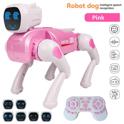 Children's AI Robot Dog, Remote Control Programming Educational Toy - 10