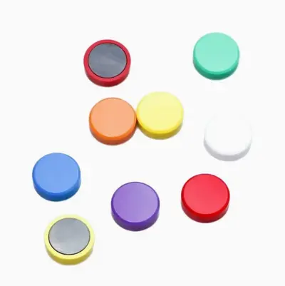 Colorful Round Magnetic Buttons for Teaching, Office and Whiteboards