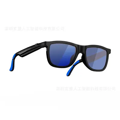 G60 Smart AI Audio Glasses, Electrochromic Touch-Dimming Lenses, Dual Mic, Translation