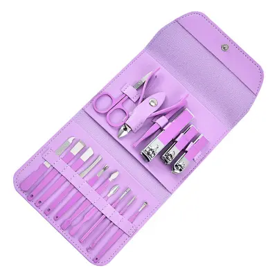Nagelknipser-Set grün, 16-teilig - 10