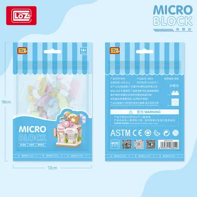 LOZ Micro Particle Building Block Blind Box, Street View Candy and Fruit Shop Model - 5