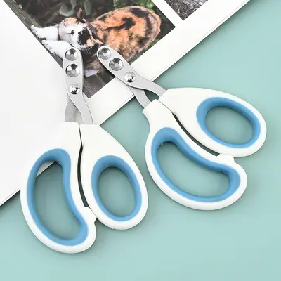 Pet Cat and Dog Nail Clippers, Nail Scissors for Grooming Care