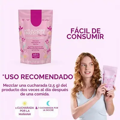 MYO & D-CHIRO Inositol Powder 225g