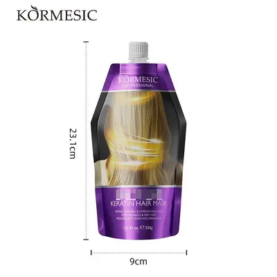 KORMESIC sınır ötesi tam İngilizce keratin büyük kapasiteli şampuan saç maskesi dış ticaret üreticisi toptancı - 10