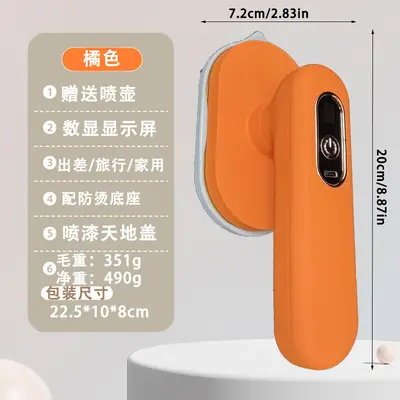 New Cordless Portable Charging Steam Iron Low Power Student Mini Iron Compact Dormitory Rechargeable Wireless Cordless Iron - 8