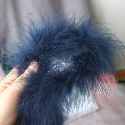 Tam boy peluş hindi tüyü, dekoratif tüy şeritleri, kedi oyuncağı için