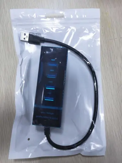 USB HUB bir-çoklu dört bağlantı noktalı yüksek hızlı hub bilgisayar USB 3.0 ayırıcı genişletici USB arayüz genişletici - 9