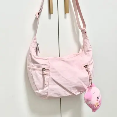 Lulu-Style Crescent Armpit Bag, Waterproof Nylon, Casual Single-Shoulder Crossbody Bag - 9