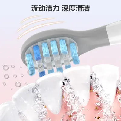 Replacement Brush Heads Compatible with usmile Smile Plus Kids Toothbrush Q1/Q10/Q3S - 3