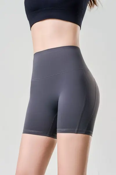 Women's Three-Quarter Yoga Pants, Thin Style, High Waist, Tummy Control, Quick-Dry - 8
