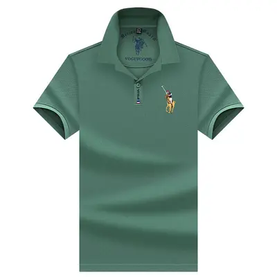 Herren Kurzarm-Poloshirt, einfarbig, feuchtigkeitsableitend - 12