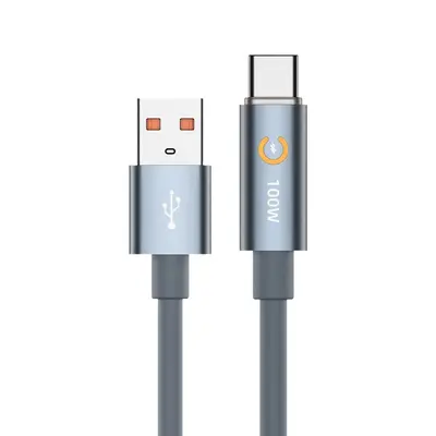 100W intelligentes Schnellladekabel USB-C mit automatischer Abschaltung