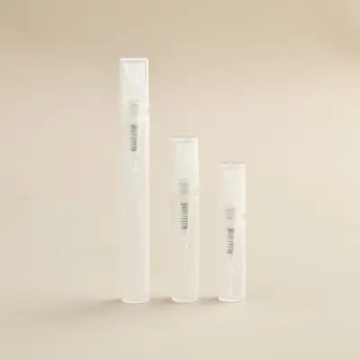 Stokta 2ml 3ml 5ml bayonet parfüm kalemi parfüm şişesi plastik dağıtıcı şişe sprey şişe deneme paketi üretici doğrudan