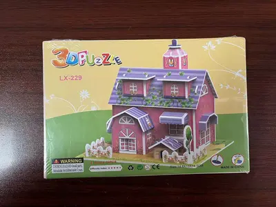3D Puzzle House Model, Children's Educational Interlocking Building Blocks - 11