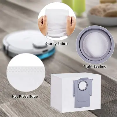 Suitable for Roborock sweeping robot accessories G10s/G20/S7/S8/Q5 non-woven dust bag