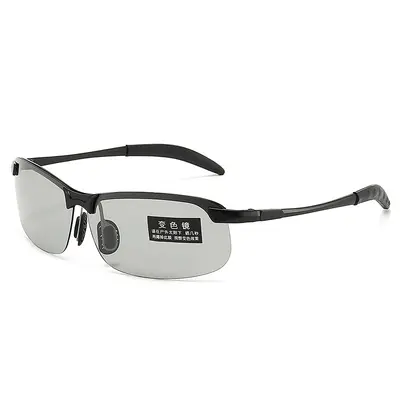 Polarized Photochromic Semi-Rimless Fishing Sunglasses - 5