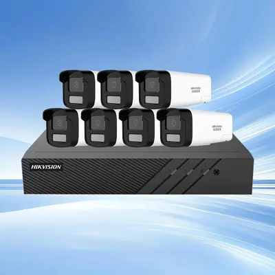 Hikvision-Sicherheitskamera-System 4MP, Vollfarbe, Mikrofon, Mobilüberwachung - 12