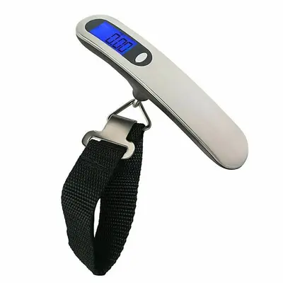Tragbare digitale Waage aus Edelstahl für Gepäck, tragbare digitale Waage für Express, digitale Gepäckwaage 50kg auf Lager - 8